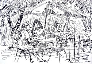 300x210 Salsa Drawings Fine Art America - Salsa Sketch