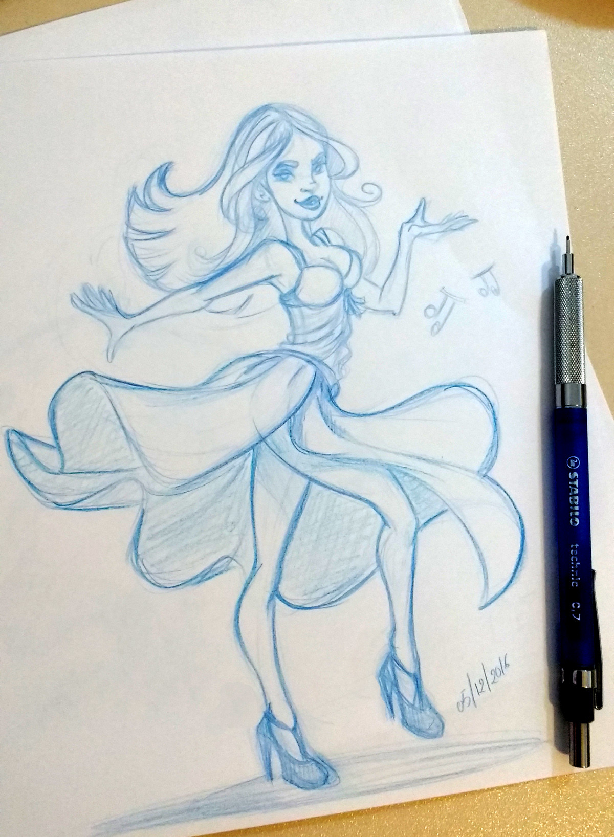 1200x1636 Artstation - Salsa Sketch