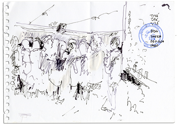 623x434 Salsa A Fresh Drawing Everyday - Salsa Sketch