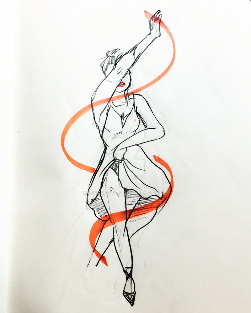 800x1000 Figure Salsa By Volantte - Salsa Sketch