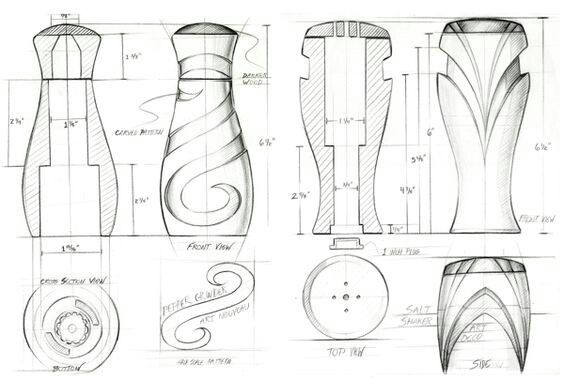 564x379 Salt Amp Pepper By Deco Noouveau Birgita, Tekomars2, Kelompok 5 - Salt And Pepper Sketch