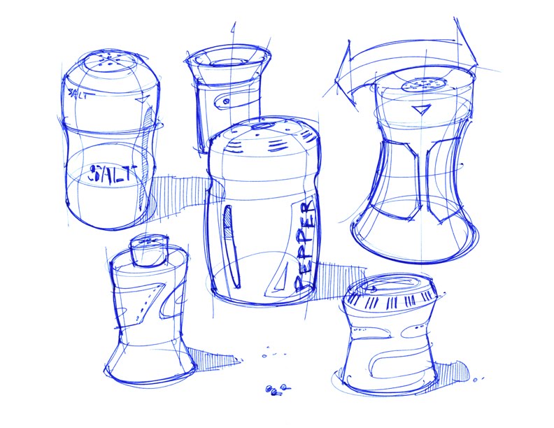 792x612 Sketch A Day Sketch A Day - Salt And Pepper Sketch