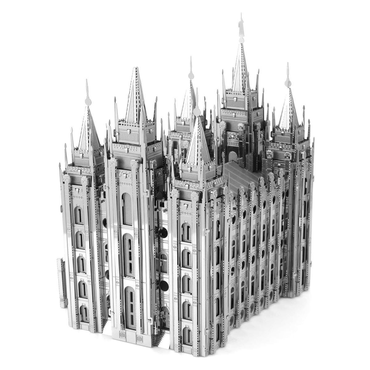 1200x1200 Metal Earth Diy 3d Metal Model Kits. Metal Earth Iconx - Salt Lake City Temple Sketch