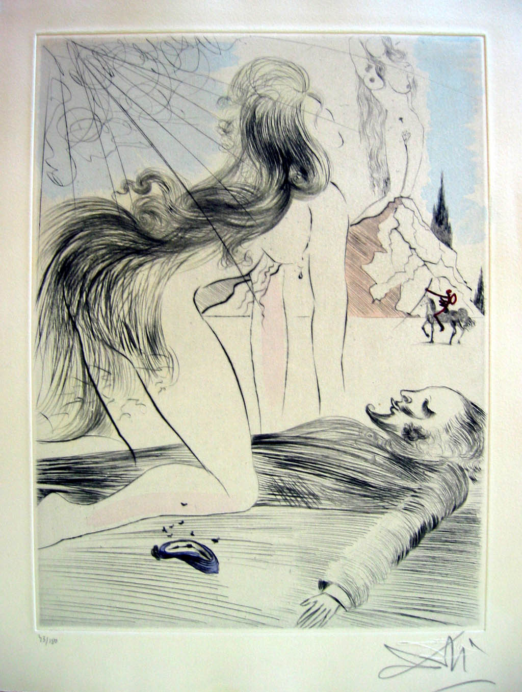 1024x1356 Salvador Dali Venus In Furs - Salvador Dali Sketches
