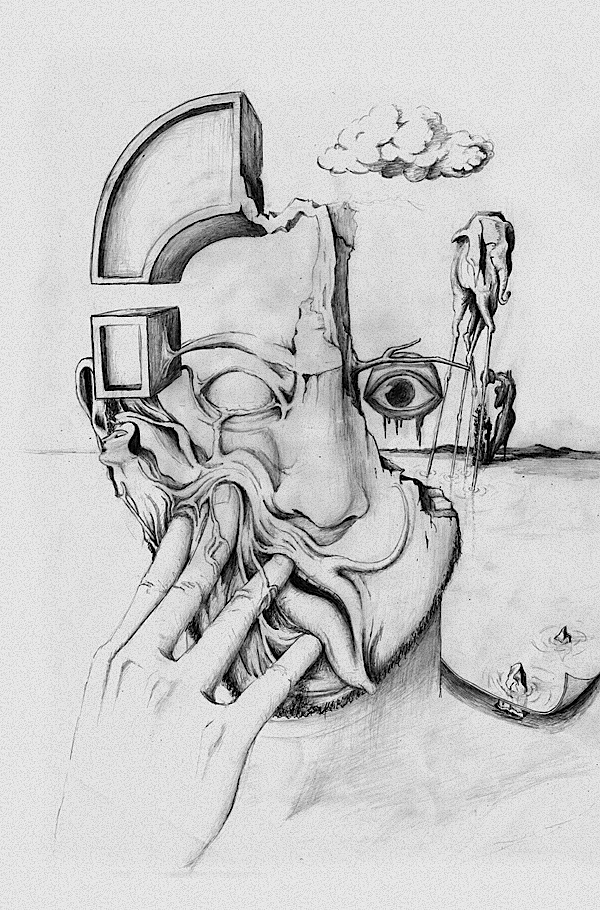 600x910 Tribute To Salvador Dali - Salvador Dali Sketches