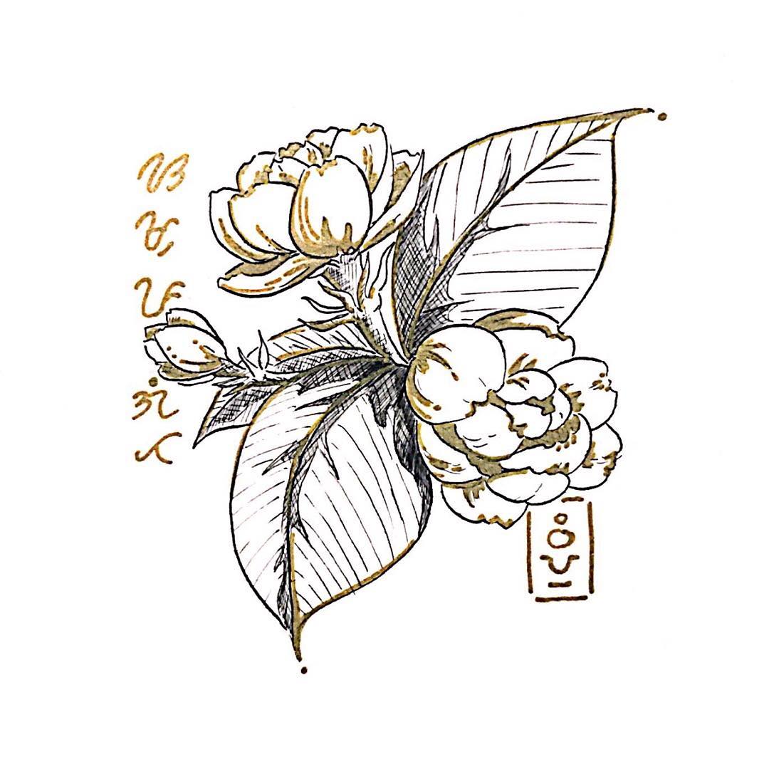 1080x1080 Artofbeya - Sampaguita Sketch