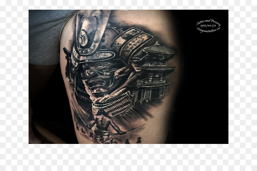 900x600 Tattoo Ninja Irezumi Japan Sketch - Samurai Tattoo Sketch