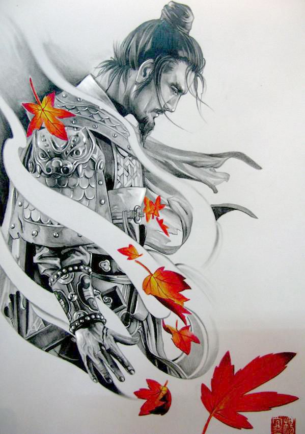 45+ Free Download Tattoo Design Japanese Warrior Idea Tattoo