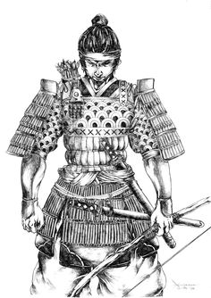 236x334 81 Best Samurais Sketchbook Images Tattoo Japanese - Samurai Warrior Sketch