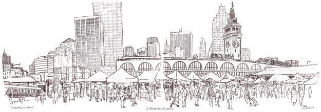 625x219 Seen Sketches San Francisco Left Bank Magazine - San Francisco Sketch