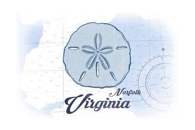 400x267 Norfolk, Virginia - Sand Dollar Sketch
