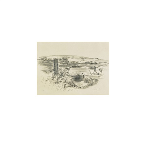 470x470 Ruins In The Sand Dunes, 1941 By Yasuo Kuniyoshi On Artnet - Sand Dunes Sketch