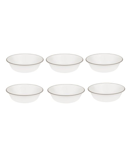 452x543 Corelle Sand Sketch Livingware Bowl - Sand Sketch