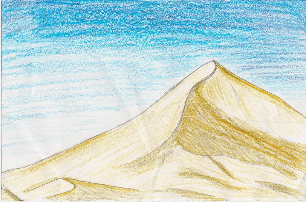 1024x679 Sand Dune Sketch By Casey387 - Sand Sketch
