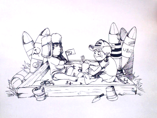 640x480 My Social Studies Teacher Always Refers To The Cold War As Two - Sandbox Sketch