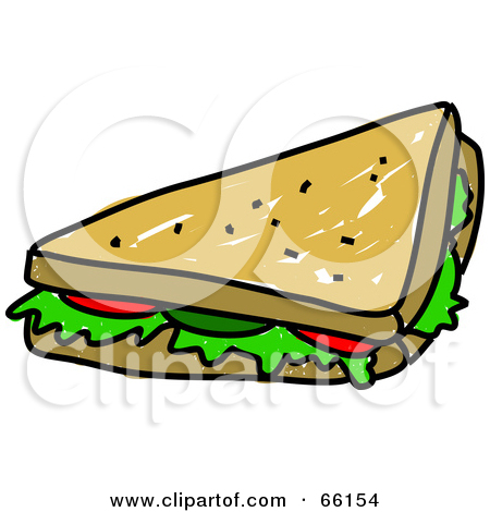 450x470 Sandwich Clipart Sketch 1 - Sandwich Sketch