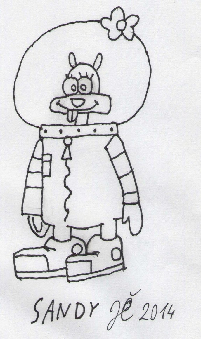 688x1161 Sandy Sketch By Bohemiawildshadow - Sandy Sketch