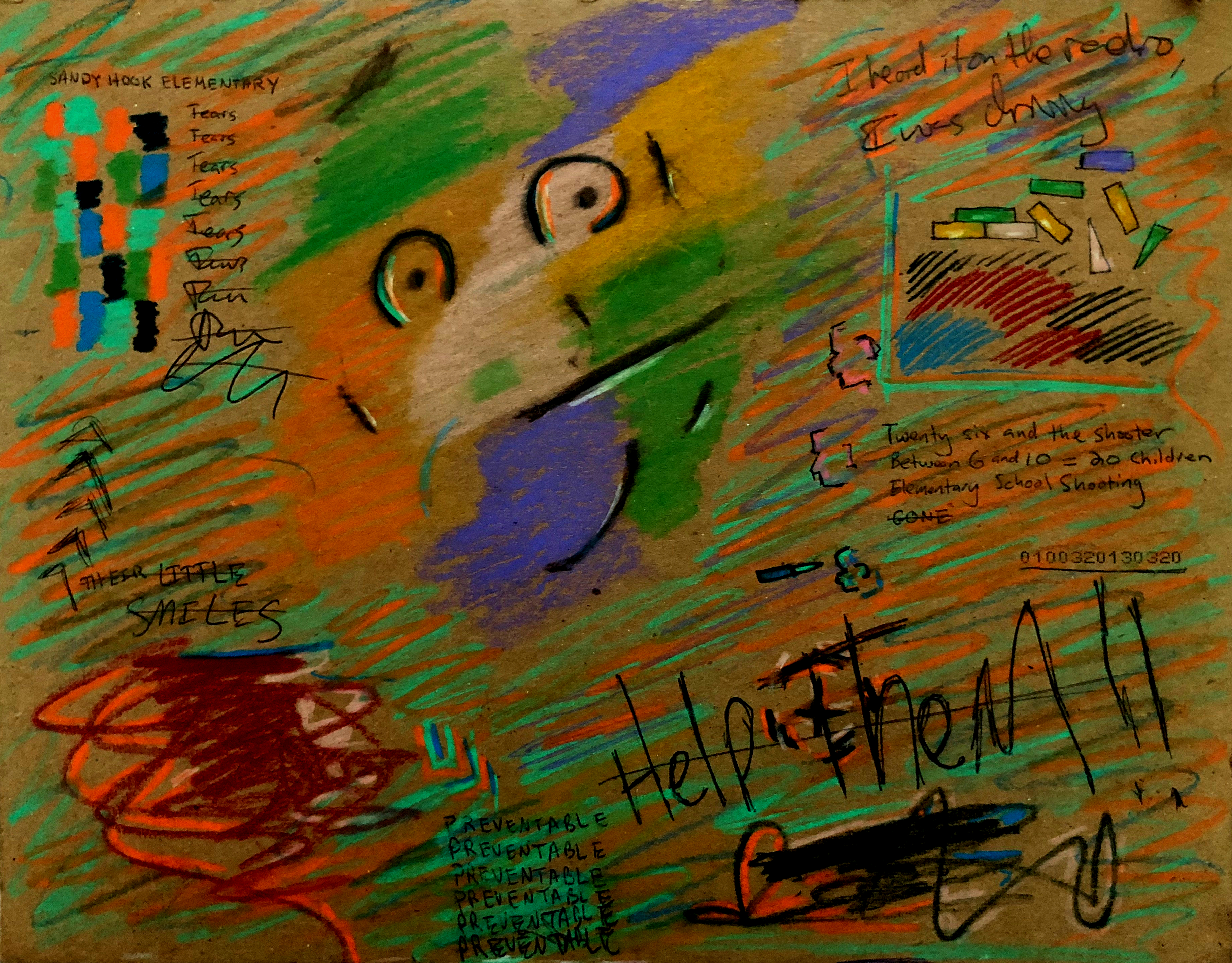 3660x2860 After Basquiat - Sandy Sketch