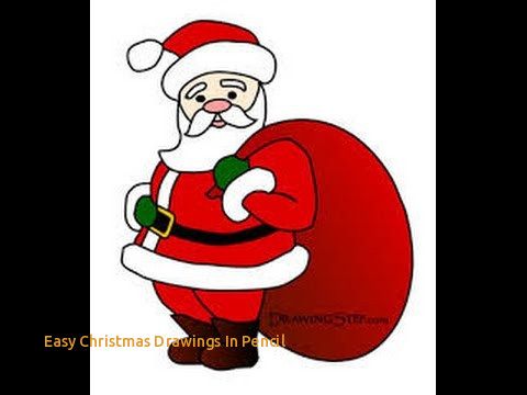 480x360 Easy Christmas Drawings In Pencil Santa Claus Pencil Drawing For - Santa Claus Pencil Sketch