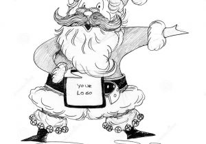 300x210 Santa Claus Pencil Drawing Images - Santa Claus Pencil Sketch