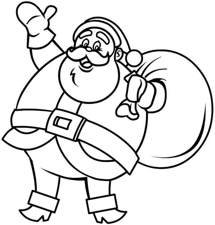 Santa Claus Sketch At Paintingvalley Com Explore Collection Of