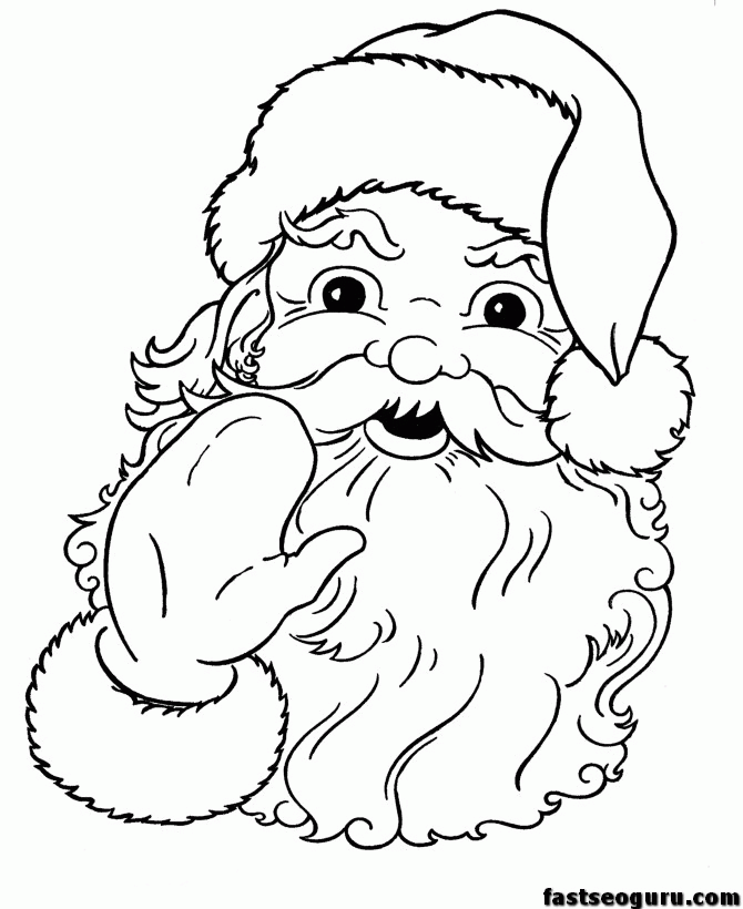 670x820 Santa Claus Drawing, Pencil, Sketch, Colorful, Realistic Art - Santa Claus Sketch