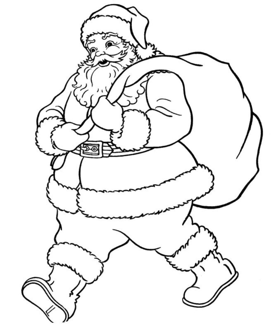 Creative Drawing Sketch Of Santa Claus with Pencil