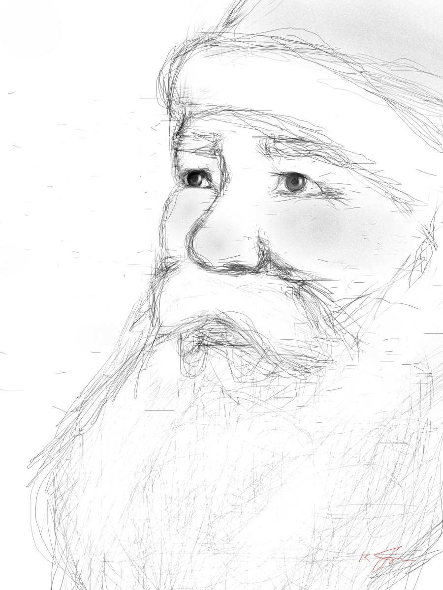 900x1200 Top 10 Drawings From The Santa Drawing Challenge - Santa Claus Sketch Images