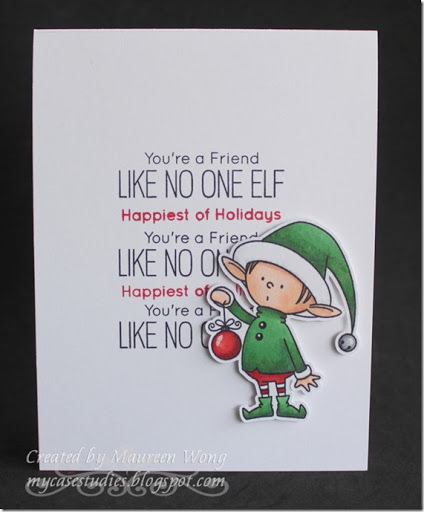 424x512 My C.a.s.e. Studies Like No One Elf - Santa Elf Sketch