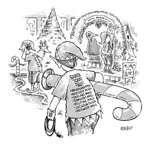 300x291 Elf Drawings Fine Art America - Santa Elf Sketch