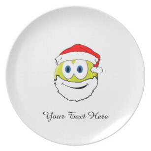 307x307 Santa Face Plates Zazzle - Santa Face Sketch