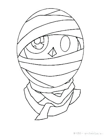 364x470 Simple Face Coloring - Santa Face Sketch