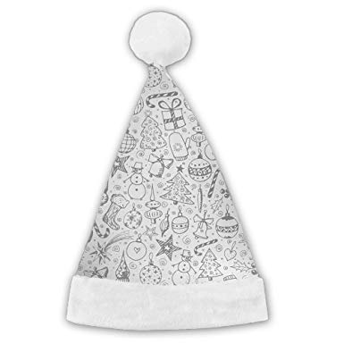 385x385 Ernaa Christmas Santa Hat Sketch Christmas Holiday - Santa Hat Sketch