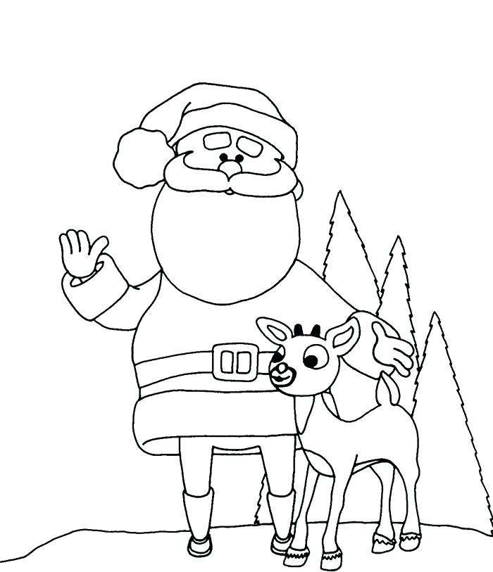 700x813 Santa Claus Coloring Pages Inspirational Santa Sleigh Drawing At - Santa Sleigh Sketch