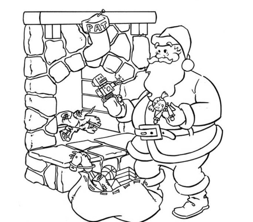 873x768 Santa Sleigh With Reindeer Sketches - Santa Sleigh Sketch