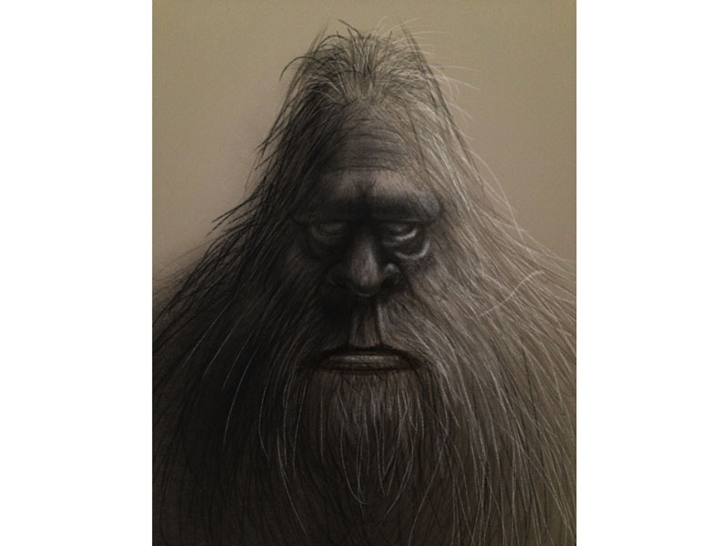 800x600 Sasquatch By George Coghill - Sasquatch Sketch