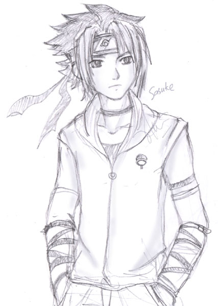427x600 Sasuke Sketch By Blumarine - Sasuke Sketch