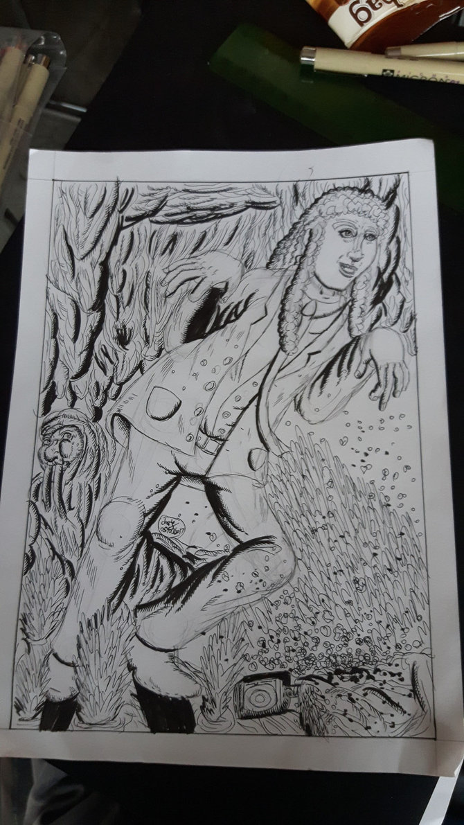 670x1191 Rough Satan Sketch Ver 6 By Densetsu1000 - Satan Sketch