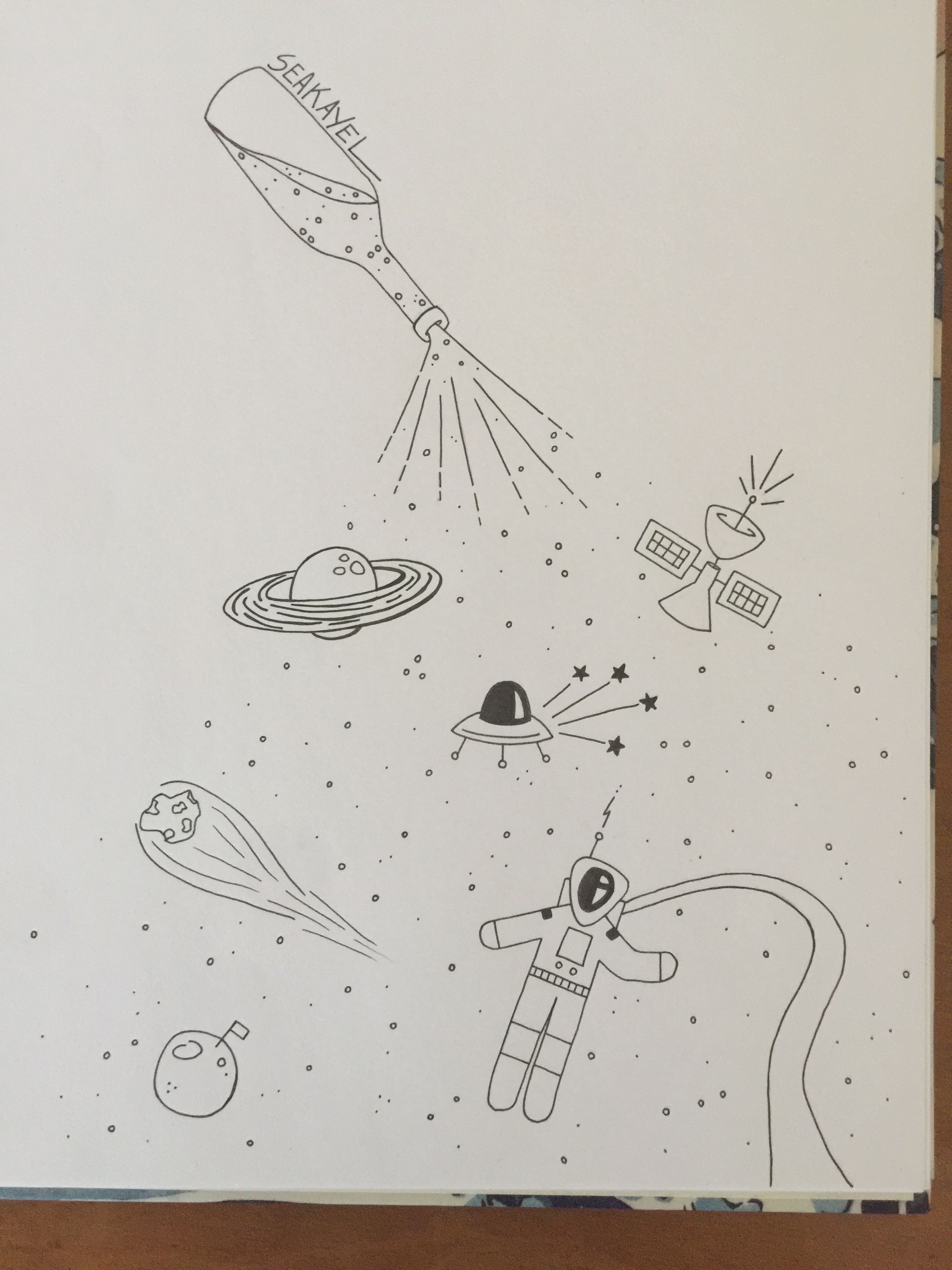 2448x3264 Illustration - Satellite Sketch