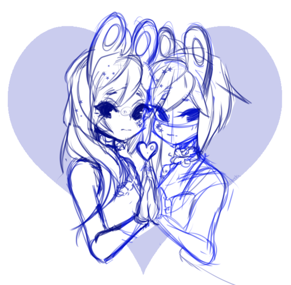 600x588 Saturn And Pluto Sketch By Marrshmallowpanda - Saturn Sketch