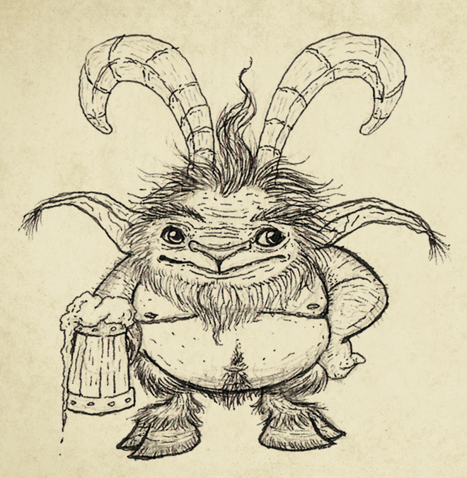 660x676 Satyr Sketch By Igorsan - Satyr Sketch