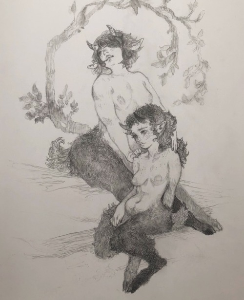 500x616 Satyr Sketch Tumblr - Satyr Sketch