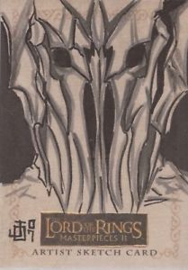 209x300 Lord Of The Rings Masterpieces Ii - Sauron Sketch