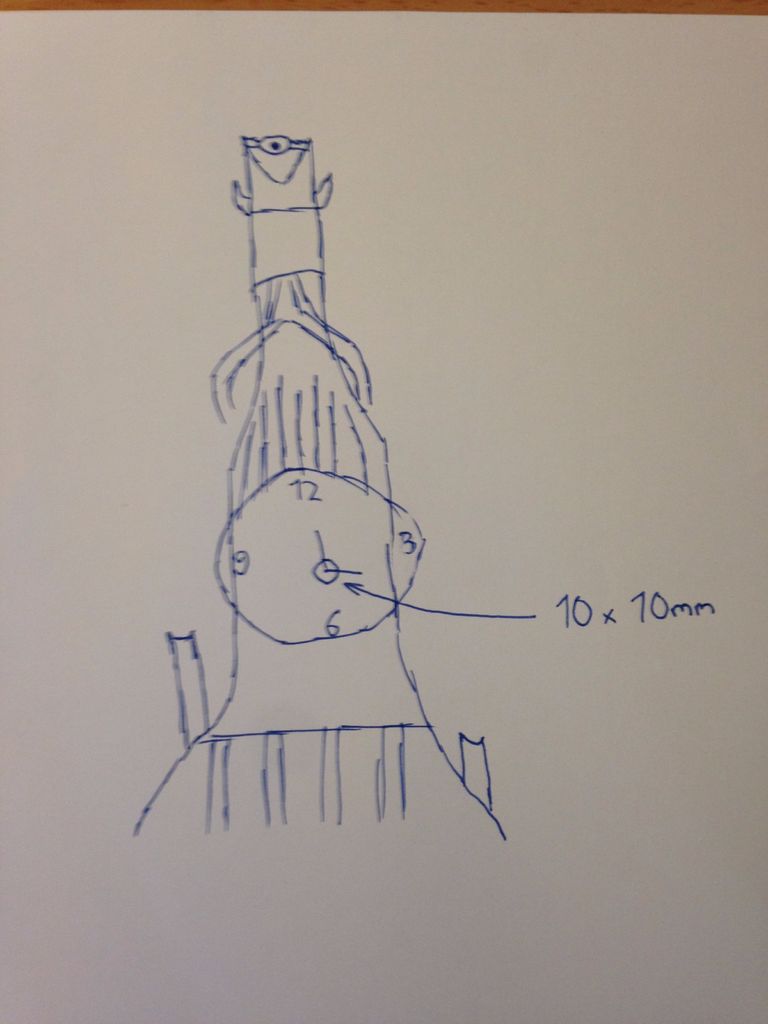 768x1024 Tower Of Sauron Clock 7 Steps (With Pictures) - Sauron Sketch