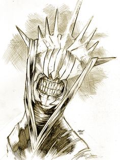236x314 Forever Freestarthe Mouth Of Sauron (A Personal Favorite)by Otis - Sauron Sketch