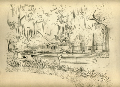 400x291 New Savannah Prints In The Works! Flyoung Studio - Savannah Sketch