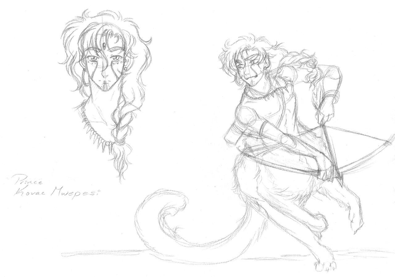 1280x898 Prince Of The Savannah (Sketch) By Blue Starr - Savannah Sketch