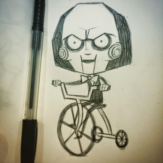 640x640 Jigsaw Sketch - Saw Sketch