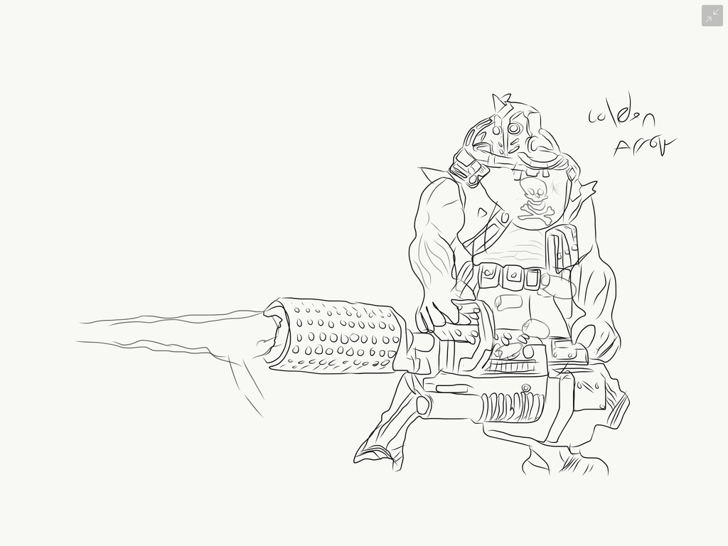 1024x768 Saw Sketch - Saw Sketch