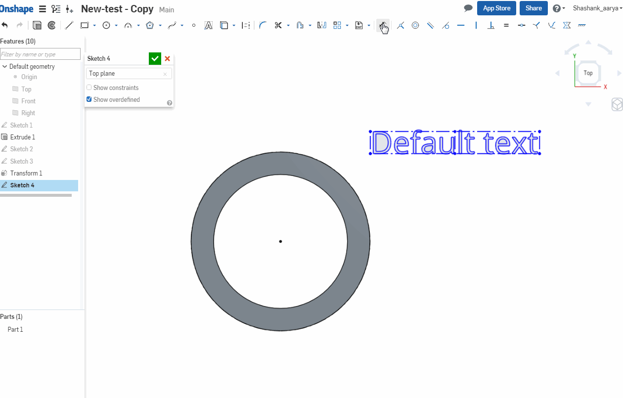 1260x805 How Do You Widen Text In A Sketch Onshape - Scale Sketch